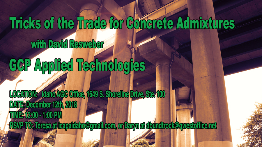 Tricks of the Trade for Concrete Admixtures
